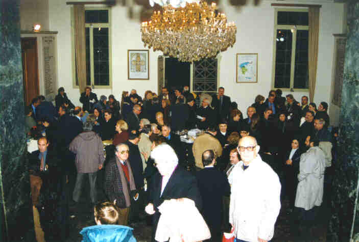 22.Ιανουαρίου.2000 - Από την επίσημη δεξίωση στο Μέγαρο της Εστίας Νέας Σμύρνης.